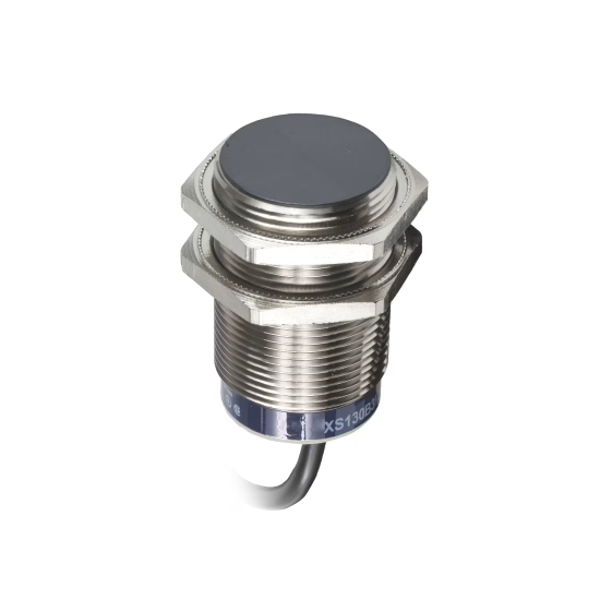 Détecteur de proximité inductif laiton L62MM XS6 cylindrique M30 Sn15mm 12-48 câble 2m, Schneider