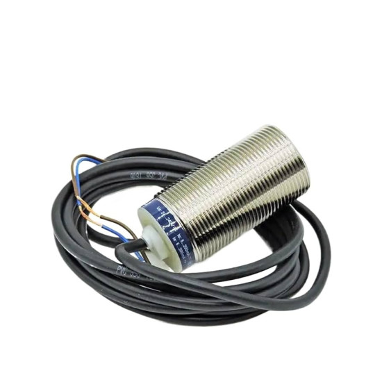 Détecteur inductif XS6 cylindrique L62mm M30 Sn15mm câble 2m, Schneider Electric -