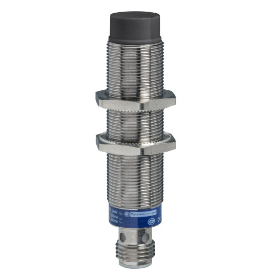 Détecteur inductif métallique fileté M18 - L72mm - Sn12mm - PNP-NO 12-48V - TeSensors XS Schneider