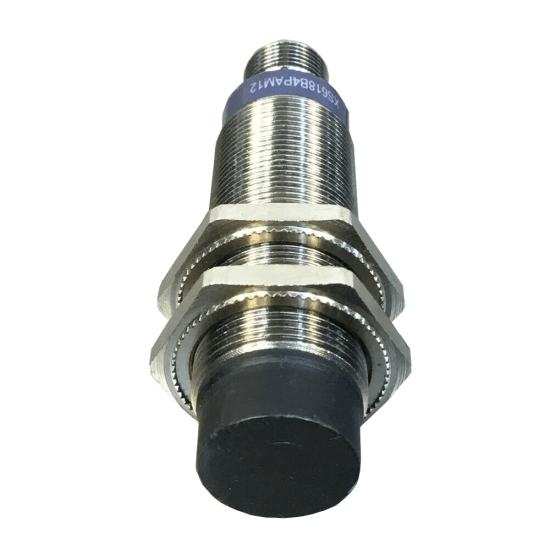 Détecteur inductif métallique fileté M18 - L72mm - Sn12mm - PNP-NO 12-48V - TeSensors XS Schneider