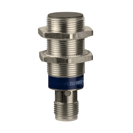 Détecteur inductif XS6 cylindrique M18 Sn8mm 10-58VCC PNP-NO, Schneider Electric -