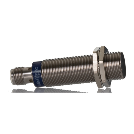 Détecteur inductif XS6 cylindrique M18 Sn8mm 10-58VCC PNP-NO, Schneider Electric -
