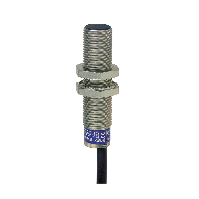 Détecteur inductif métallique - M12 L53mm Sn4mm 2m, Schneider Electric - XS612B1PAL2,Détecteur -