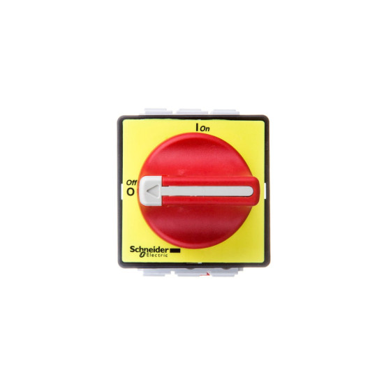 Interrupteur sectionneur - 3P - 690V 20A - poignée rouge cadenassable TeSys VCF Schneider Electric