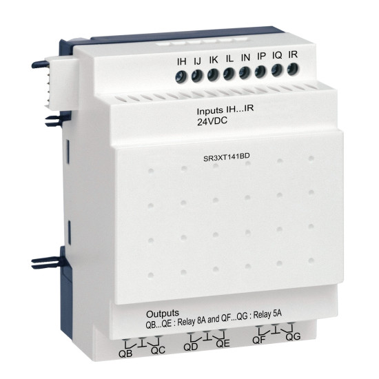 Module d'extension E/S TOR - 14 entrées/sorties - 24Vcc Zelio Logic Schneider Electric -