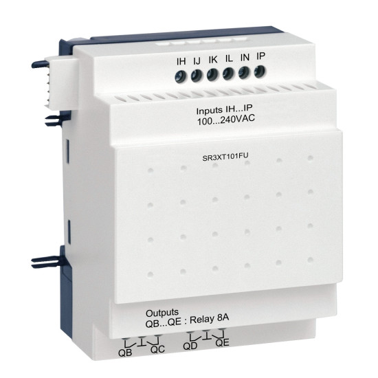 Module d'extension E/S TOR - 10 entrées/sorties - 100..240Vca Zelio Logic Schneider Electric -
