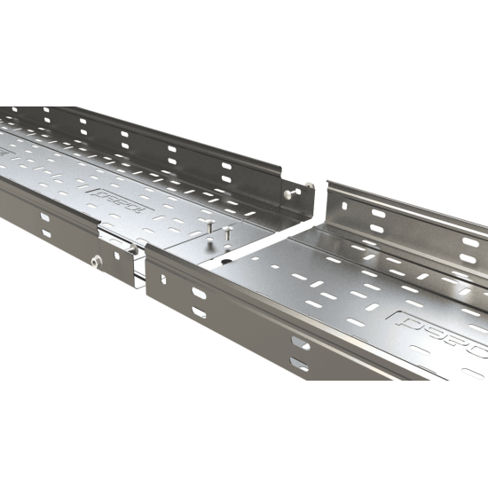 Chemin de câbles tôle perforé ERE barre de 3M 200X60 mm -