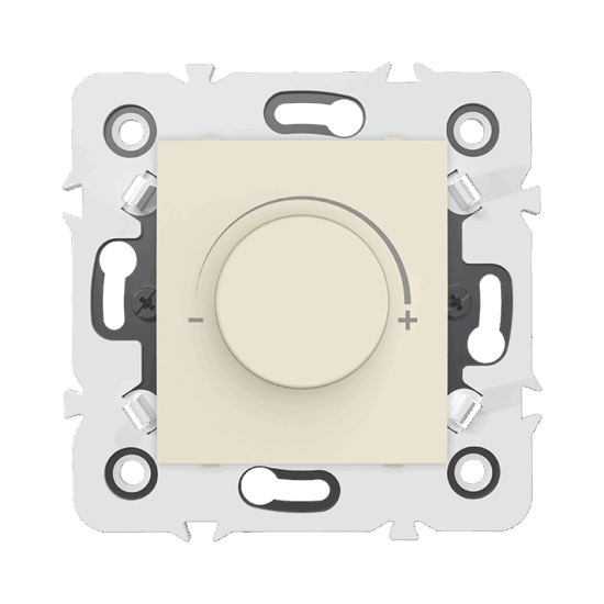Interrupteur Simple allumage Gris foncé LAP Millenium - MEC