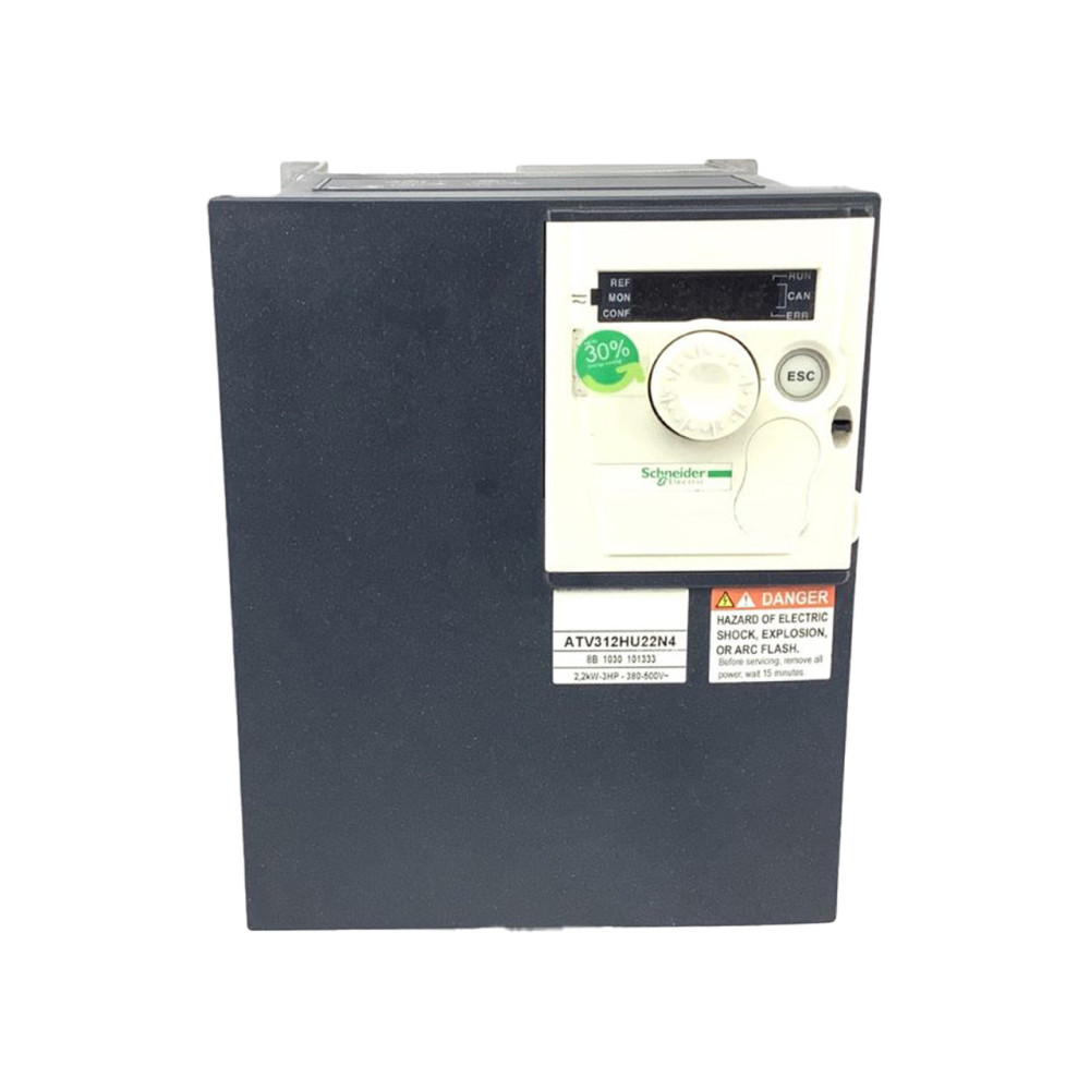 Variateur de vitesse - 2,2kW - 5,9kVA - 79W - 380..500V - triphasé - Altivar ATV312 - Schneider