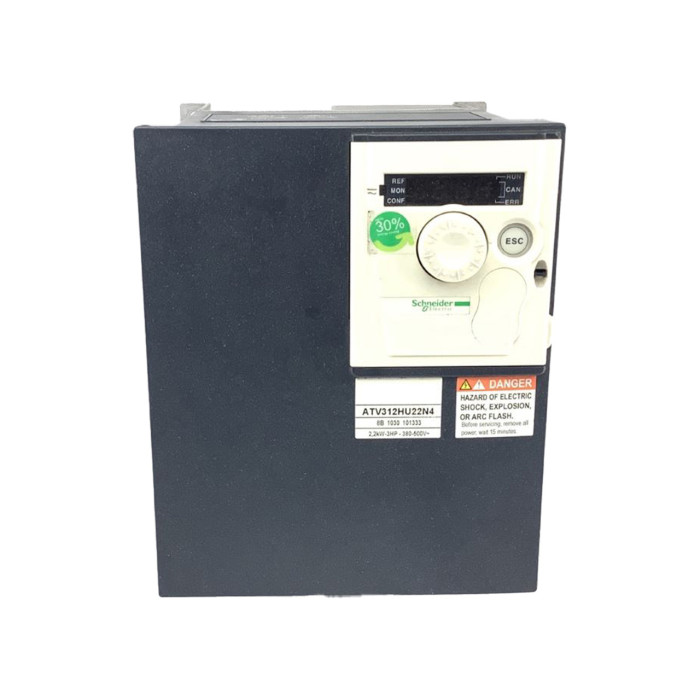 Variateur de vitesse - 2,2kW - 5,9kVA - 79W - 380..500V - triphasé - Altivar ATV312 - Schneider