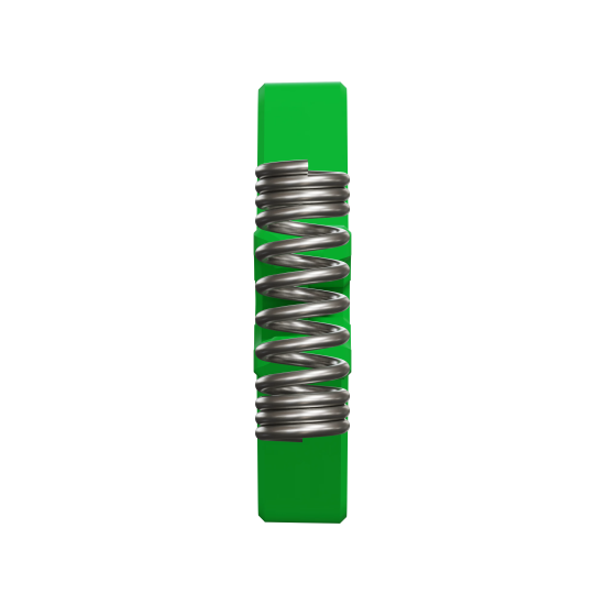 Ressort sachet de 10 + outil de pose (transformation en poussoir) - Odace Schneider Electric -