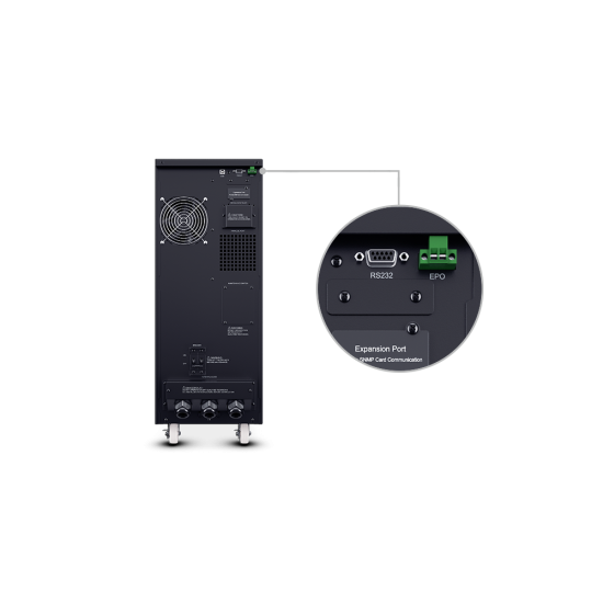 Onduleur On-Line Tour 10KVA Monophasé Nitram - US100010T