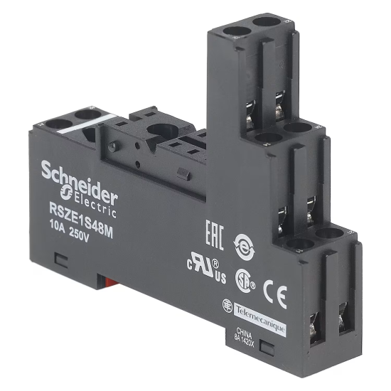 Relais Harmony - embase - contacts OsiSense - connecteur à vis - 5mm OsiSense RSB Schneider