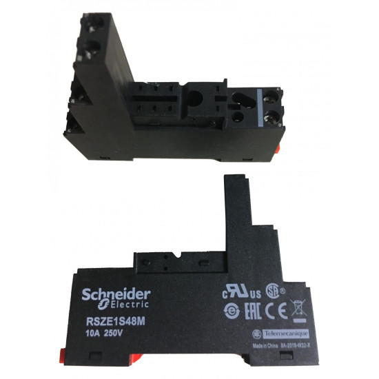 Relais Harmony - embase - contacts OsiSense - connecteur à vis - 5mm OsiSense RSB Schneider