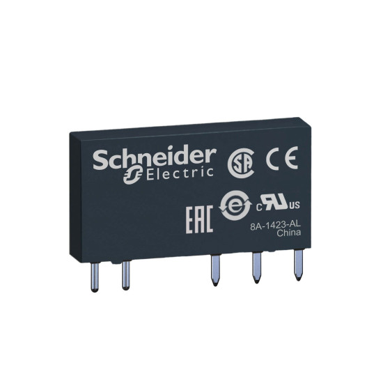 Relais PCB embrochable - 1OF - 6A - 24VDC Harmony Relay RSL Schneider Electric -