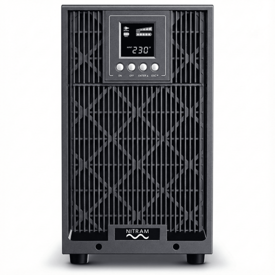 Onduleur On-Line 3KVA Monophasé Nitram - US10003T