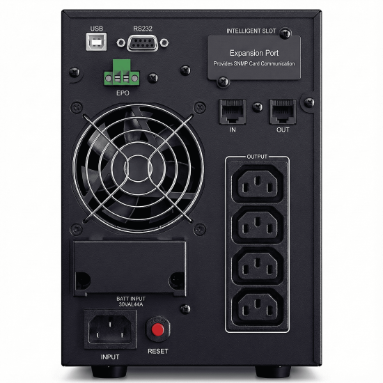 Onduleur On-Line Tour 1KVA 1000VA Monophasé Nitram - US10001TSA