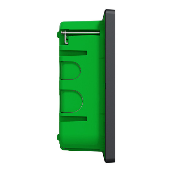 Boîte de concentration encastrée complète - 4 col de 4 mod -