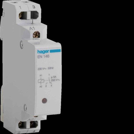 Relais d interface BT-TBT tension d'entrée 230V~50Hz - HAGER -