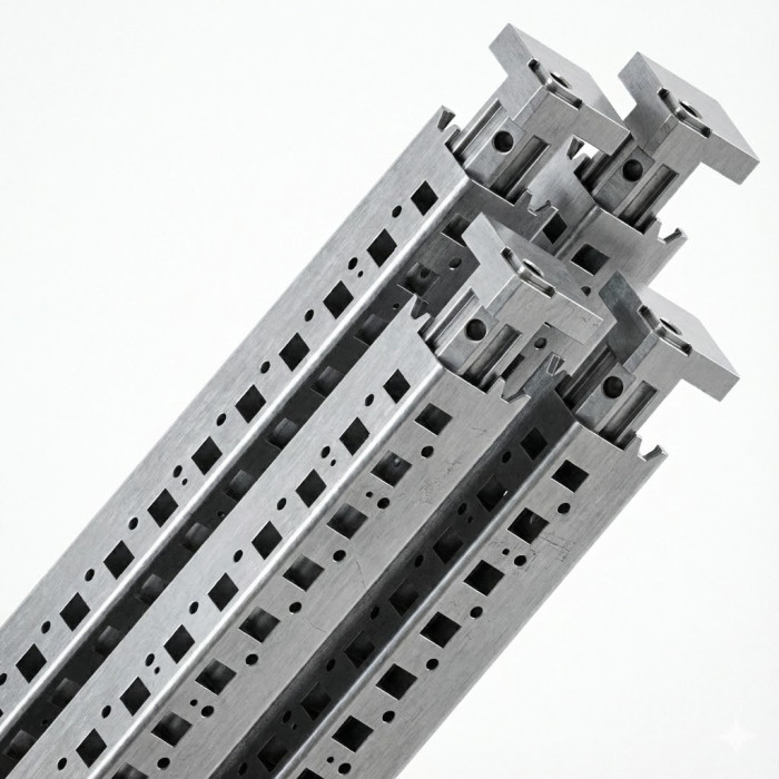 Montants verticaux - H2000mm - lot de 4 SF Kit - PanelSeT Schneider Electric - NSYSFV20,Accessoires