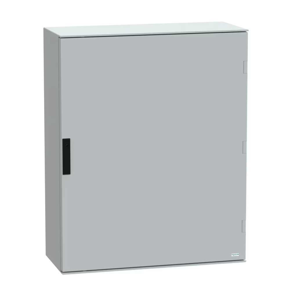 Coffret polyester 1056x852x350 - IP66 Ral 7035 - PanelSeT Schneider Electric - NSYPLM108G,Coffret