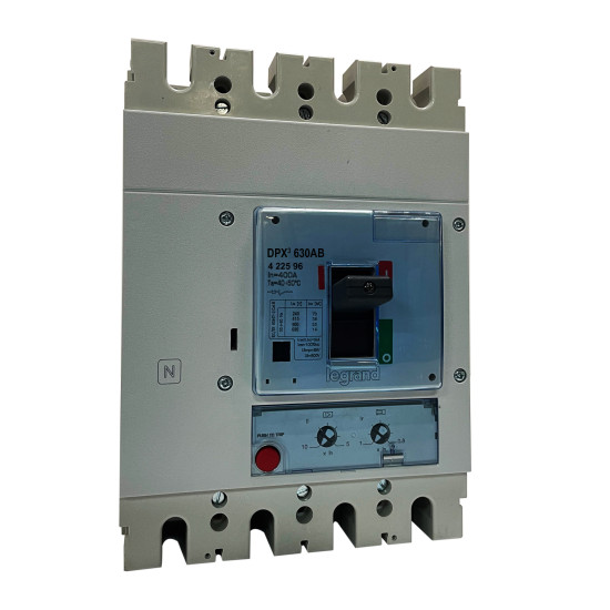 Disjoncteur de branchement DPX³400AB 400A 4P sans mesure