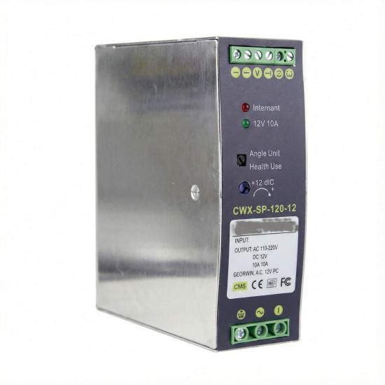 Alimentation à Decoupage 40A 90-264V MONOPHASE 12V - PROTEC -