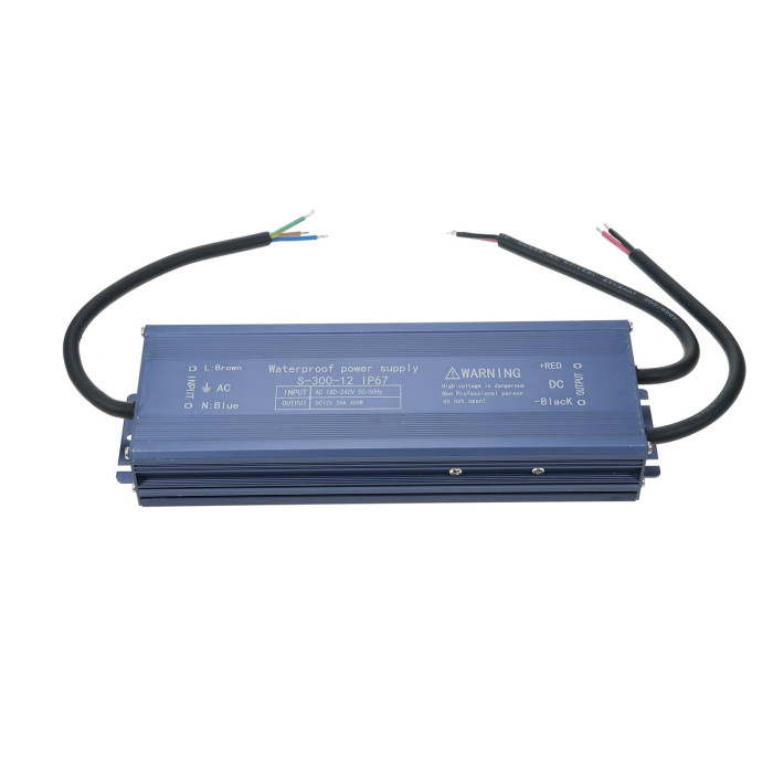 Alimentation à Decoupage Etranche IP67 8,3A 85-264V MONOPHASE 12V DC 100W - PROTEC -