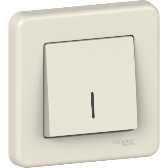 Interrupteur bouton lumineux – Encadré – Crème, Leona Schneider