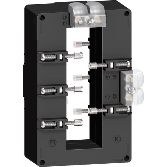 Transformateur d’ Intensité (TI) 2000/5A DOUBLE SORTIE BARRE 38x127MM - SCHNEIDER -