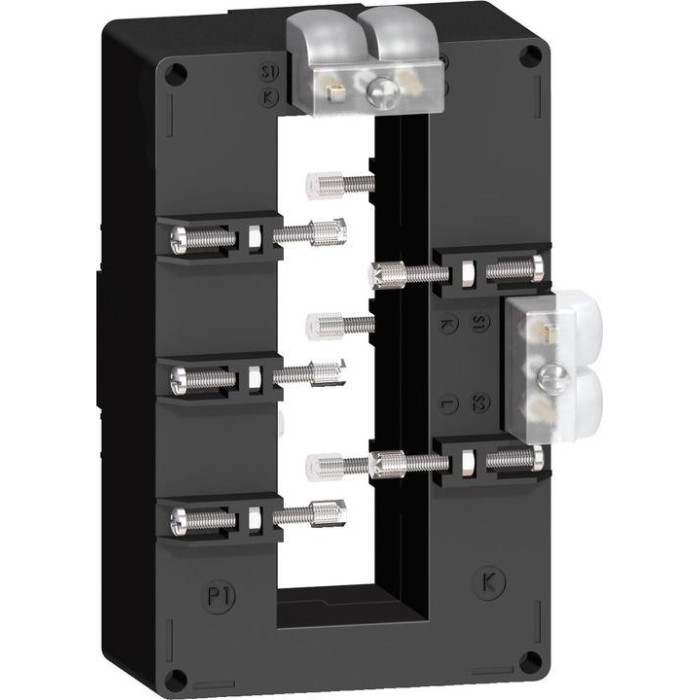 Transformateur d’ Intensité (TI) 2000/5A DOUBLE SORTIE BARRE 38x127MM - SCHNEIDER -
