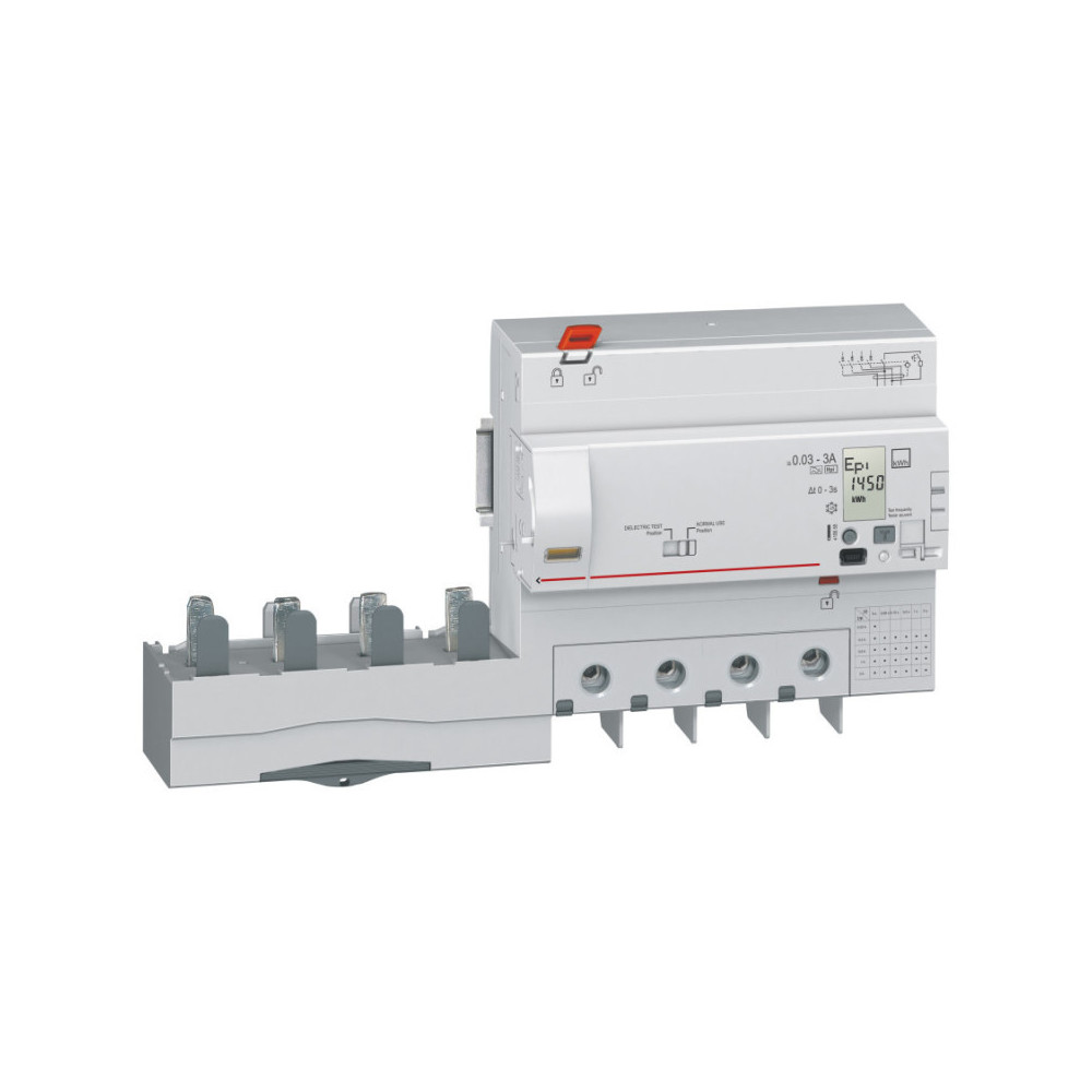 DX3 BDA 4 POSTES 125A HPI COMPTEUR D'ENERGIE - LEGRAND - 410658,Compteur d'énergie