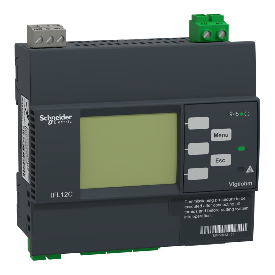 Localisateur auto d'isolement - 12 voies - 110-440VCA/CC, Vigilohm Schneider Electric -