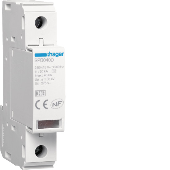 PARAFOUDRE -40KA- HAGER- SP140D,Parafoudre