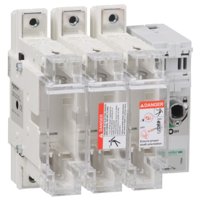 INTERRUPTEUR 3X250A DIN 1 SECTIONNEUR FUSIBLE - SCHNEIDER - GS2N3,Interrupteur Différentiel