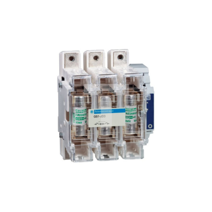 INTERRUPTEUR 3X100A 22X58MM SECTIONNEUR FUSIBLE - SCHNEIDER - GS1JD3,Interrupteurs & Accessoires