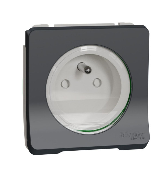 Prise de courant 2P+T - composable -IP55-IK08 - connex auto -