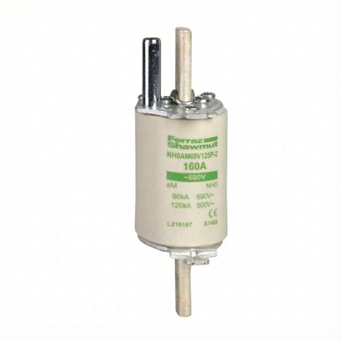 CARTOUCHE FUSIBLE DIN 0 A COUTEAUX NH0 AM 160A - SCHNEIDER - DF4GA1161,Fusible
