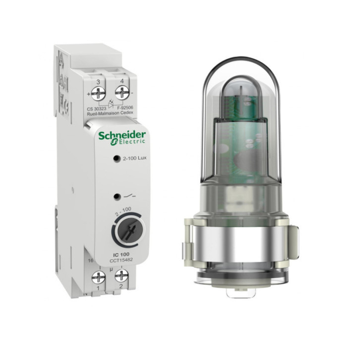 INTERRUPTEUR CREPUSCULAIRE ACTI9 IC100 - SCHNEIDER - CCT15482,Disjoncteur Modulaire Acti9 Schneider