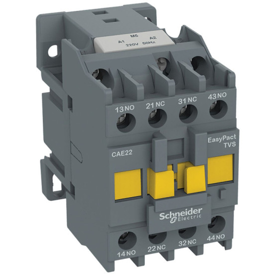 CONTACTEUR AUXILIAIRE 2NO + 2NC 690V BOBINE 240V AC Easy TeSys Control - SCHNEIDER -