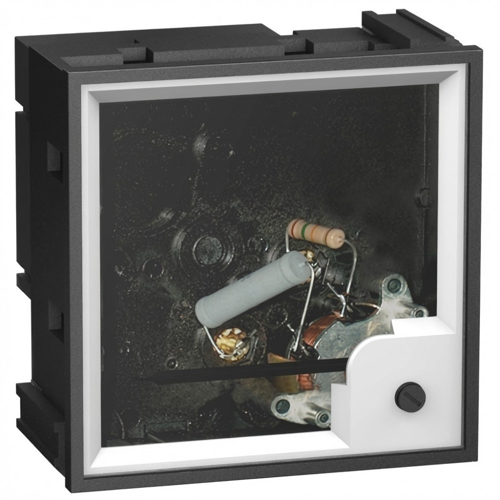 Ampèremètre analogique - 72x72mm - départ std - Sans cadrans -