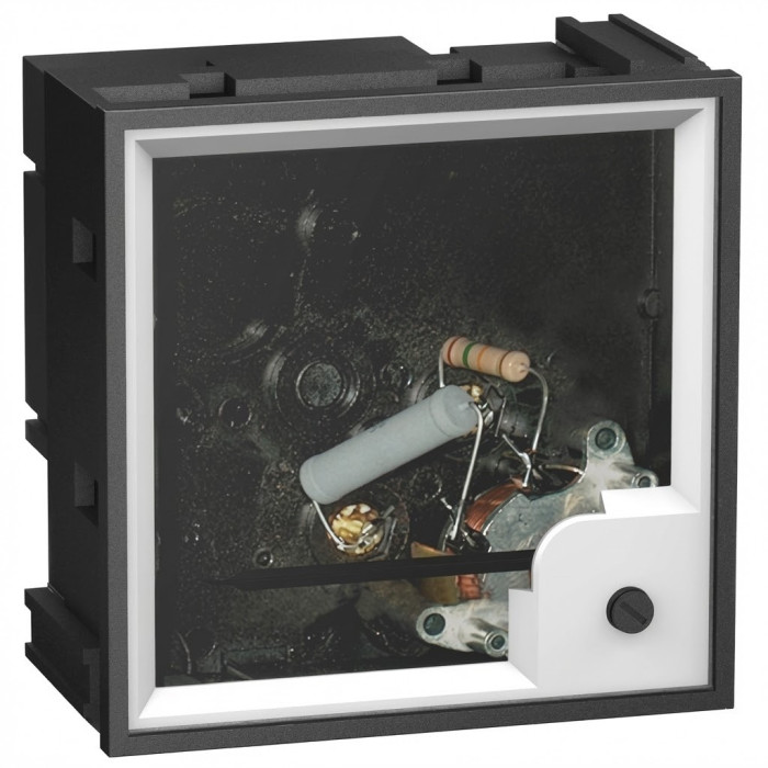 Ampèremètre analogique - 72x72mm - départ std - Sans cadrans -