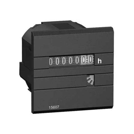 Compteur horaire - encastré - 48x48mm - 230 Vca PowerLogic - SCHNEIDER - 15608,Electricité &
