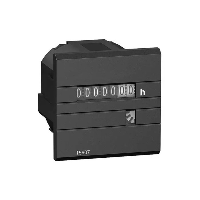 Compteur horaire - encastré - 48x48mm - 230 Vca PowerLogic - SCHNEIDER - 15608,Electricité &