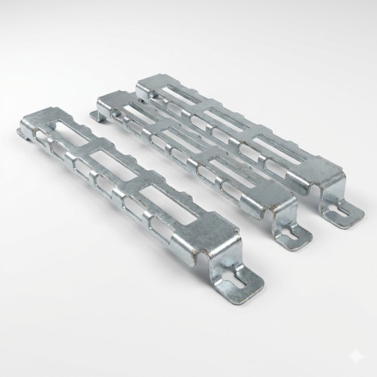 Supports de bridage en gaine pour coffret ou armoire LOT DE 2