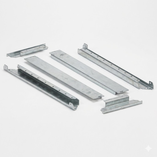 Plaque passe-câbles 2 parties IP30 L300 P600 - SCHNEIDER - 08693,Accessoires Coffret Industriels