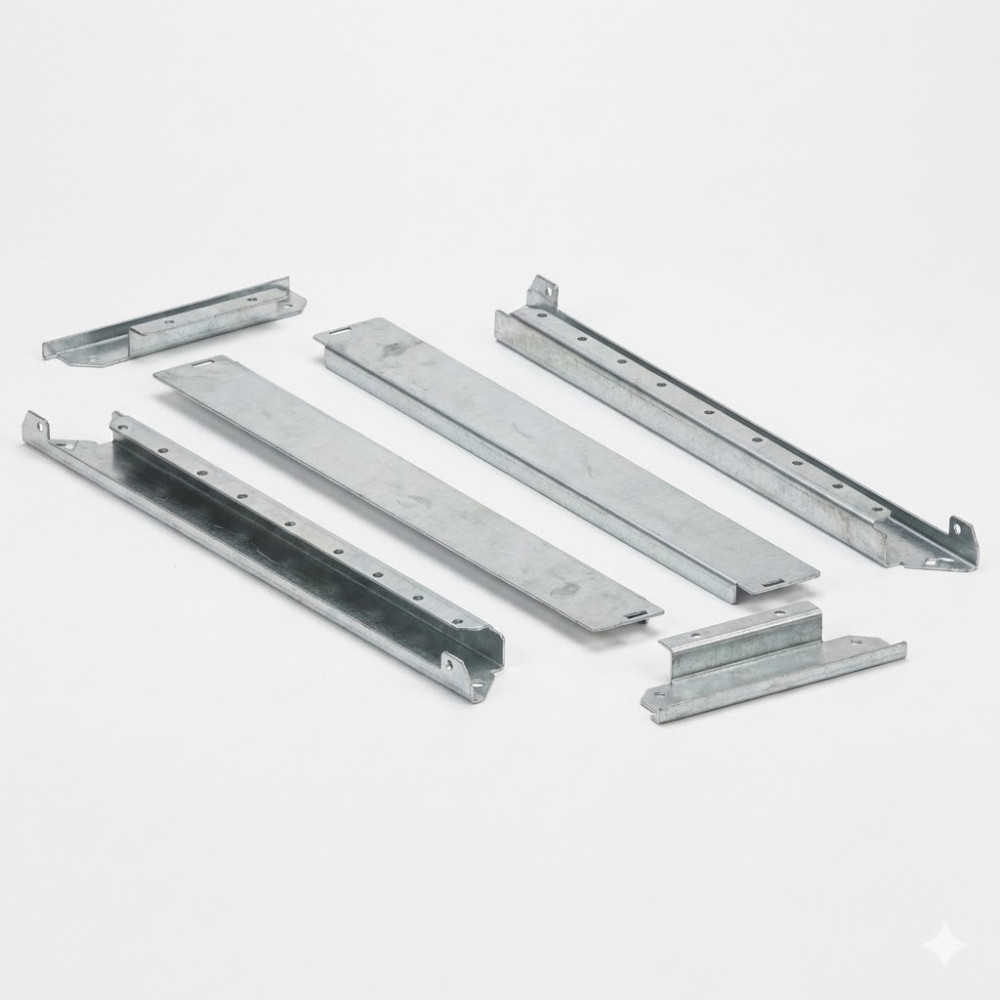 Plaque passe-câbles 2 parties IP30 L300 P600 - SCHNEIDER - 08693,Accessoires Coffret Industriels