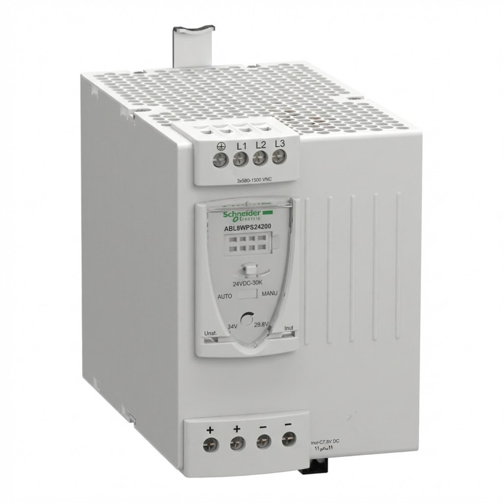 Alimentation à découpage - 20A - 300 à 500V triphasé - 24Vcc -