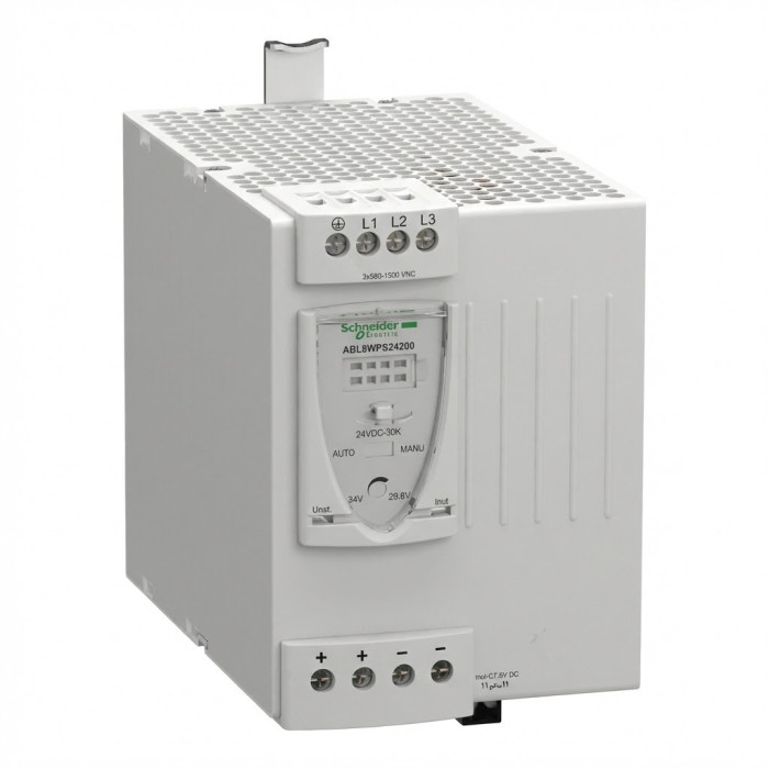 Alimentation à découpage - 20A - 300 à 500V triphasé - 24Vcc -