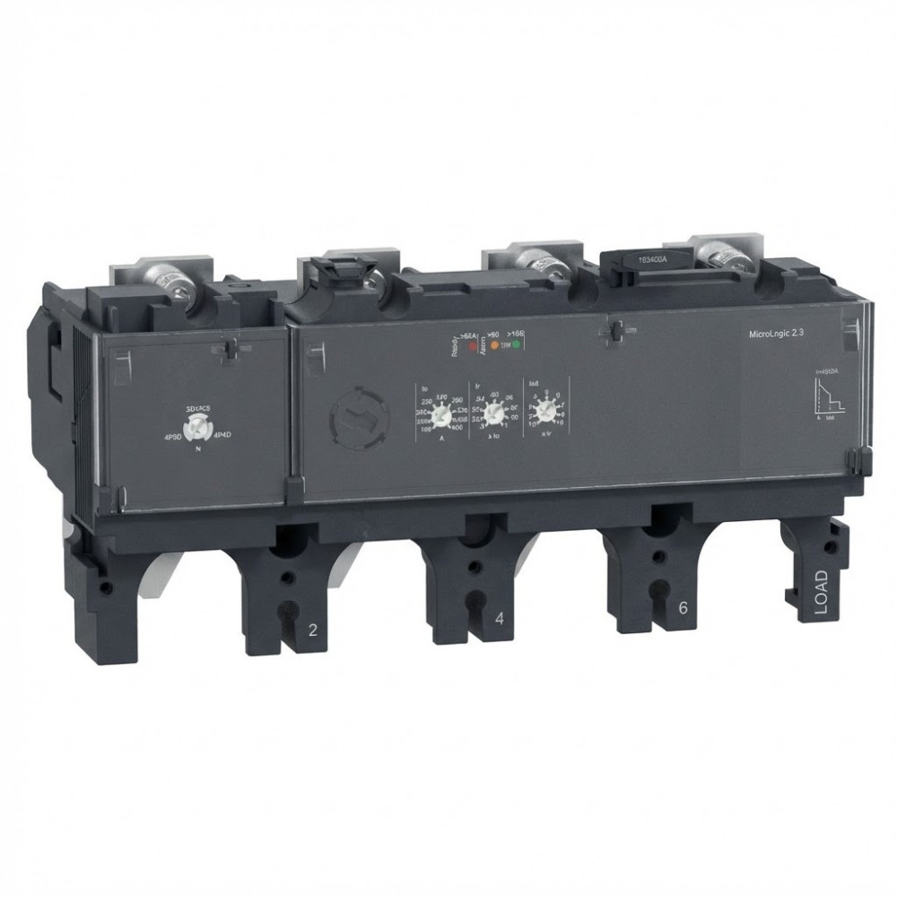 Déclencheur MicroLogic 2.3 400A - 4P4D pour NSX400-630 ComPacT